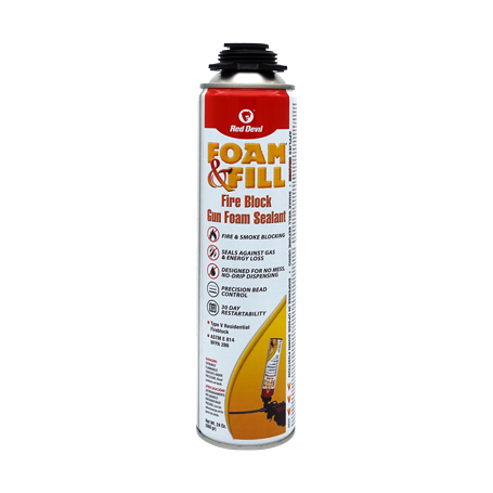 Foam & Fill® Fire Block Polyurethane Gun Foam Sealant 